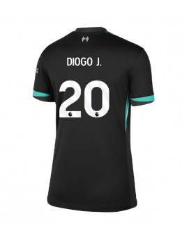 Liverpool Diogo Jota #20 Auswärtstrikot für Frauen 2024-25 Kurzarm